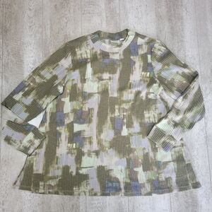 LOGO Flared tunic top size large